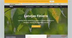 Desktop Screenshot of finieris.lv